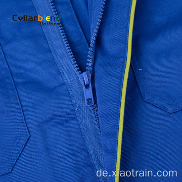 Blaue antistatische Cargohose mit Mechaniker-Overall